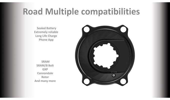 Power Meter GXP 3 Bolt - Road 110bcd 4 Bolt