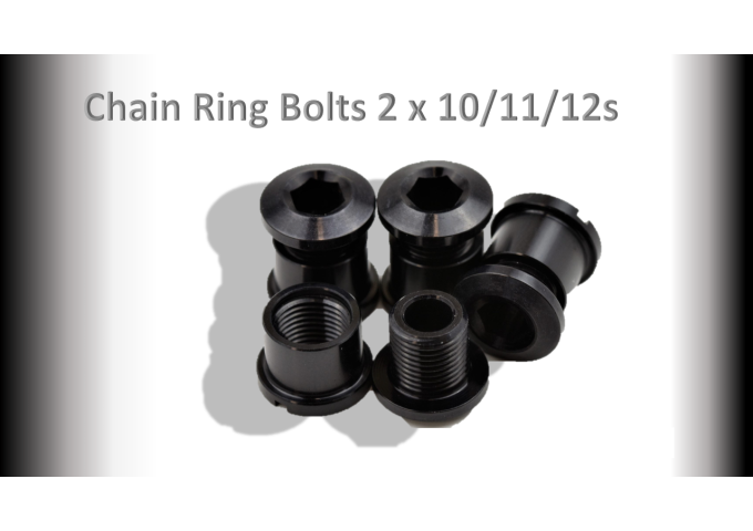 ROAD Chainring Bolts - 5 pcs (6mm - 5mm) for 1x Chainring set