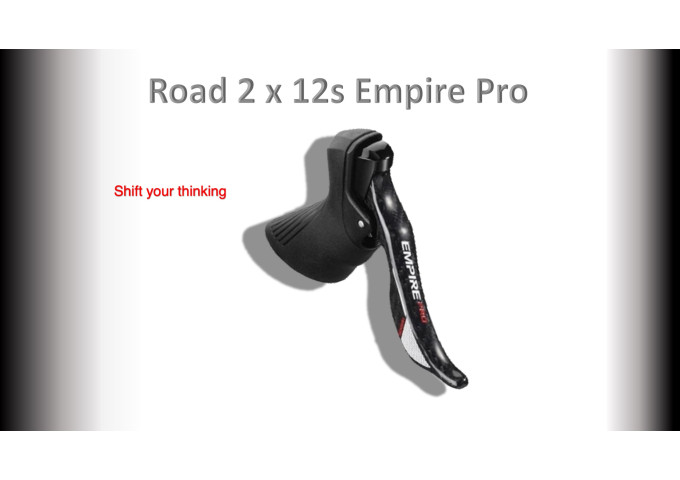 SENTYEH Empire Pro Road Front-Left Shifter 2x12s  