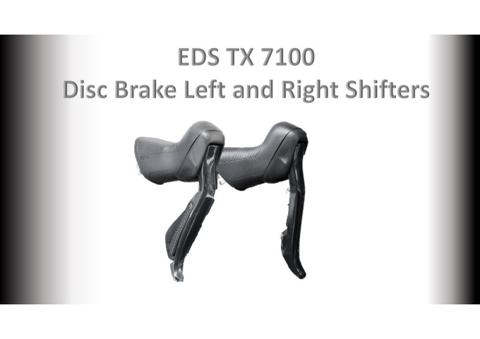 WHEELTOP EDS Electronic Road Disc Brake TX-A7100-GS (Left Right Shifters)