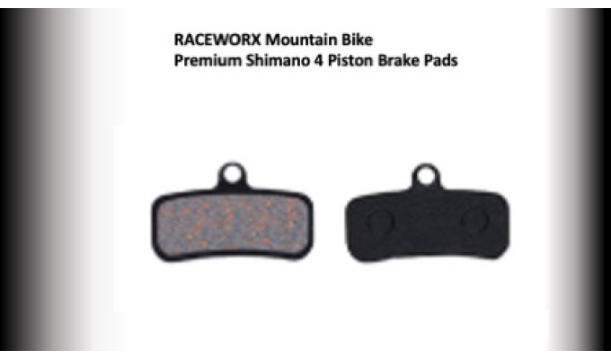 BRAKE PADS - Mountain Bike Premium 4 Piston Pads Shimano
