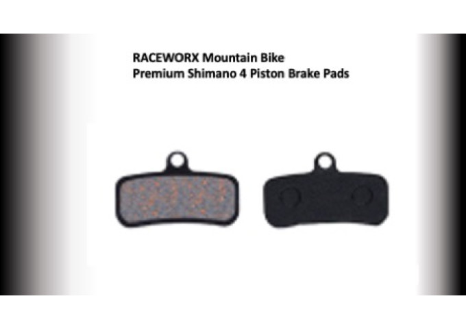BRAKE PADS - Mountain Bike Premium 4 Piston Pads Shimano